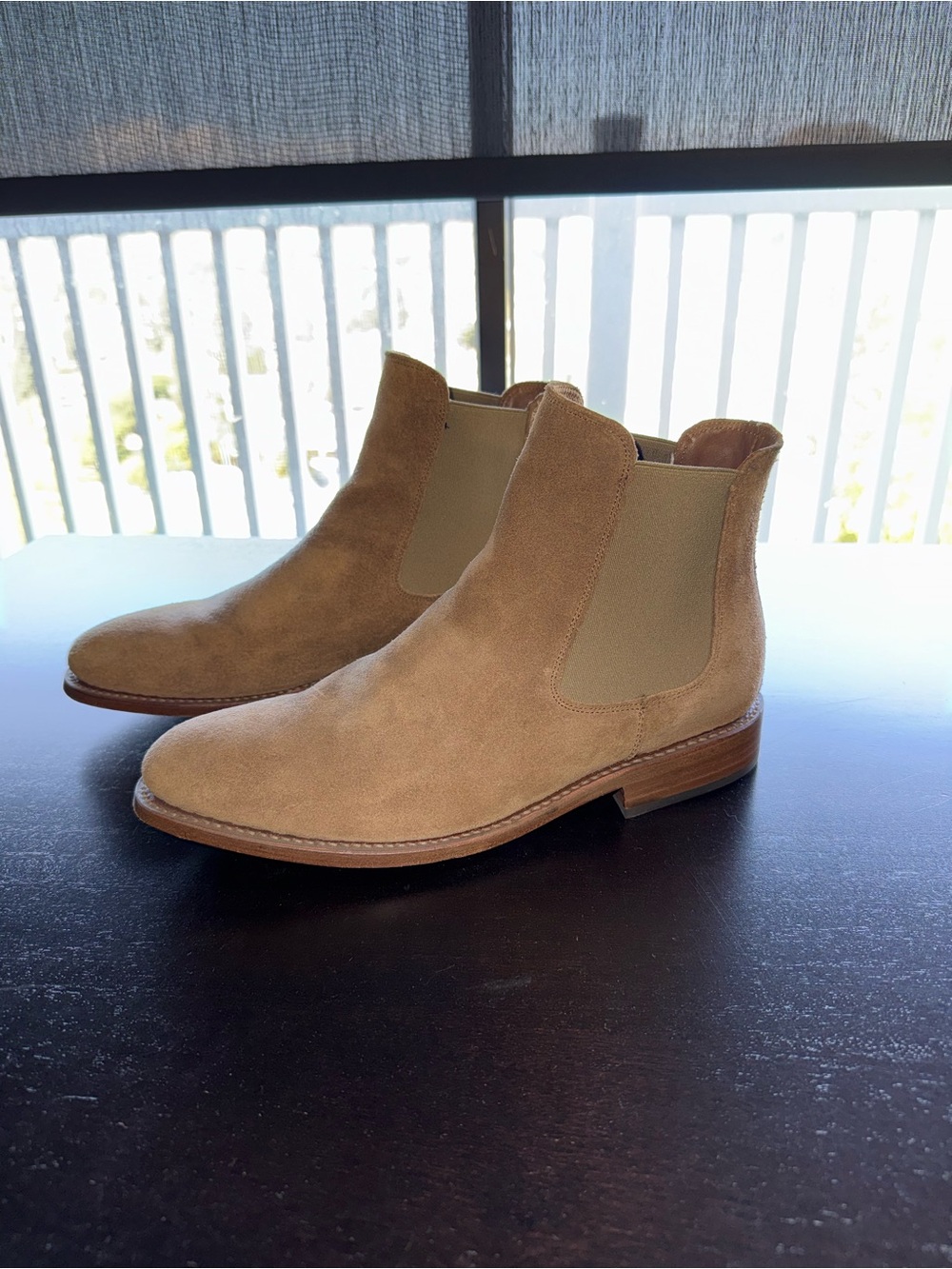 Thursday Boot Company Men's Suede Chukka Boots in Tan - Picture 1 of 4